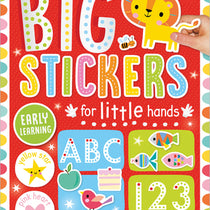 Big Stickers for Little Hands Early Learning - por Amy Boxshall - Libros